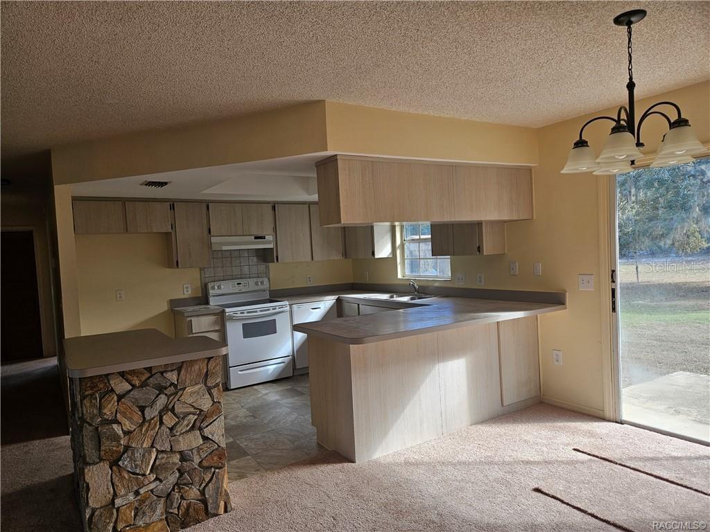 7370 West 7 Rivers Drive Crystal River, FL 34429 - Photo 4 of 22 a kitchen with cabinets and appliances