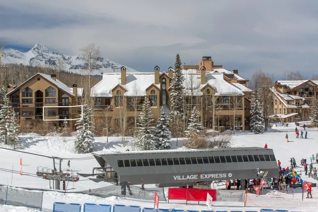 a view of a building with many windows