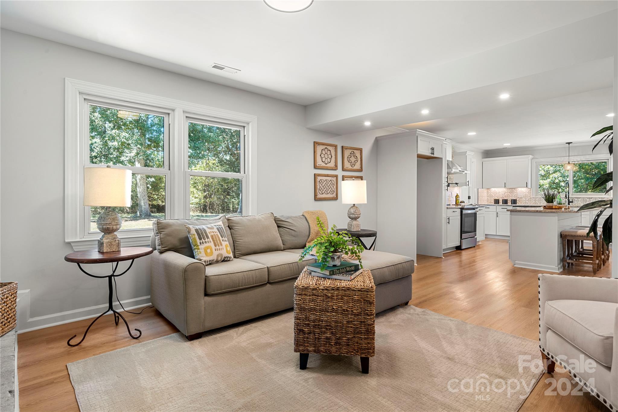 914 Margrace Road Kings Mountain, NC 28086 - Photo 19 of 36 a living room with furniture and a large window