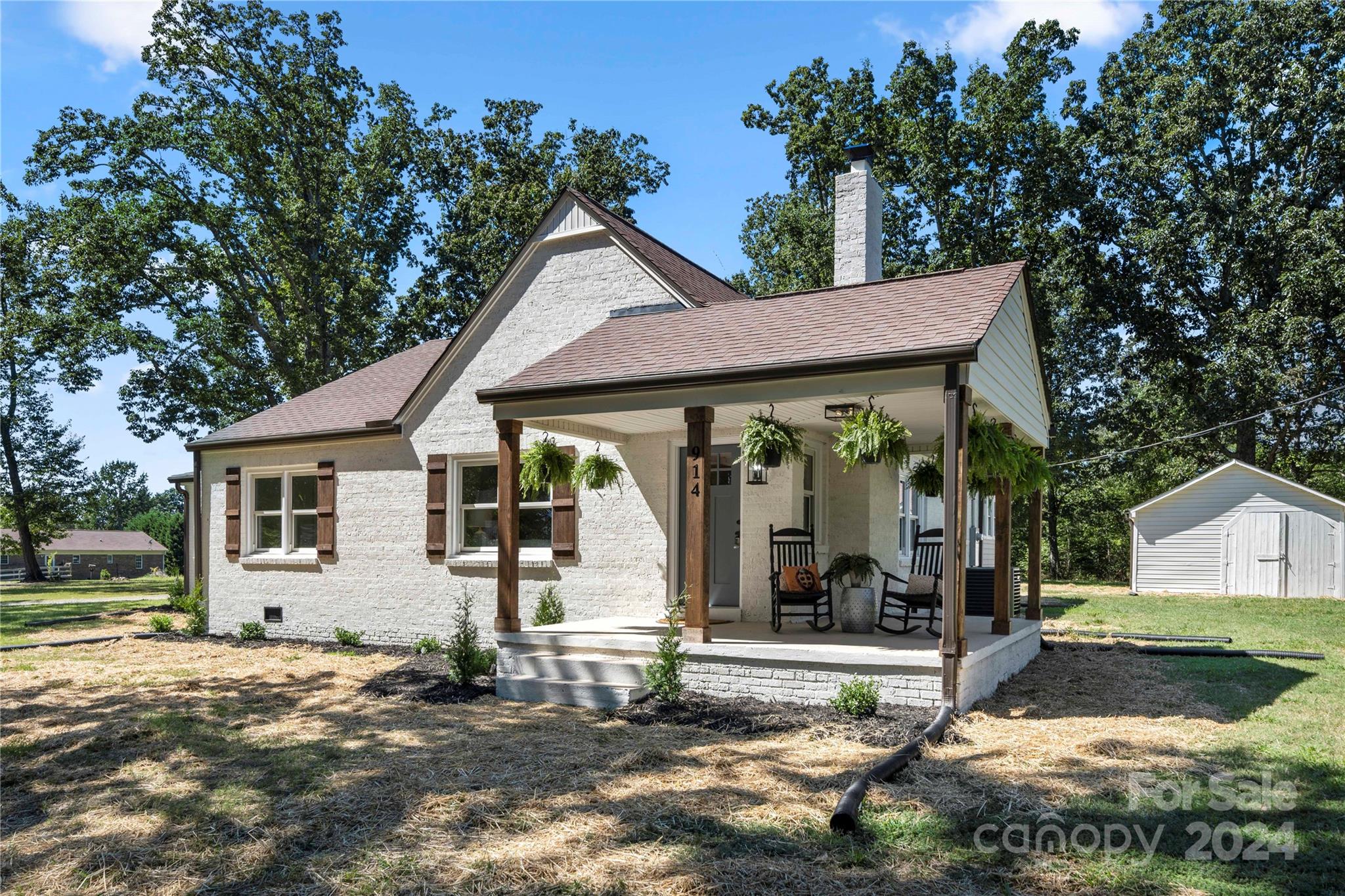 914 Margrace Road Kings Mountain, NC 28086 - Photo 2 of 36 a view of a house with a outdoor space