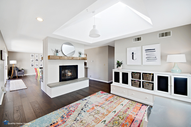 2007 Driving Park Road Wheaton, IL 60187 - Photo 9 of 29 a living room with furniture and a fireplace