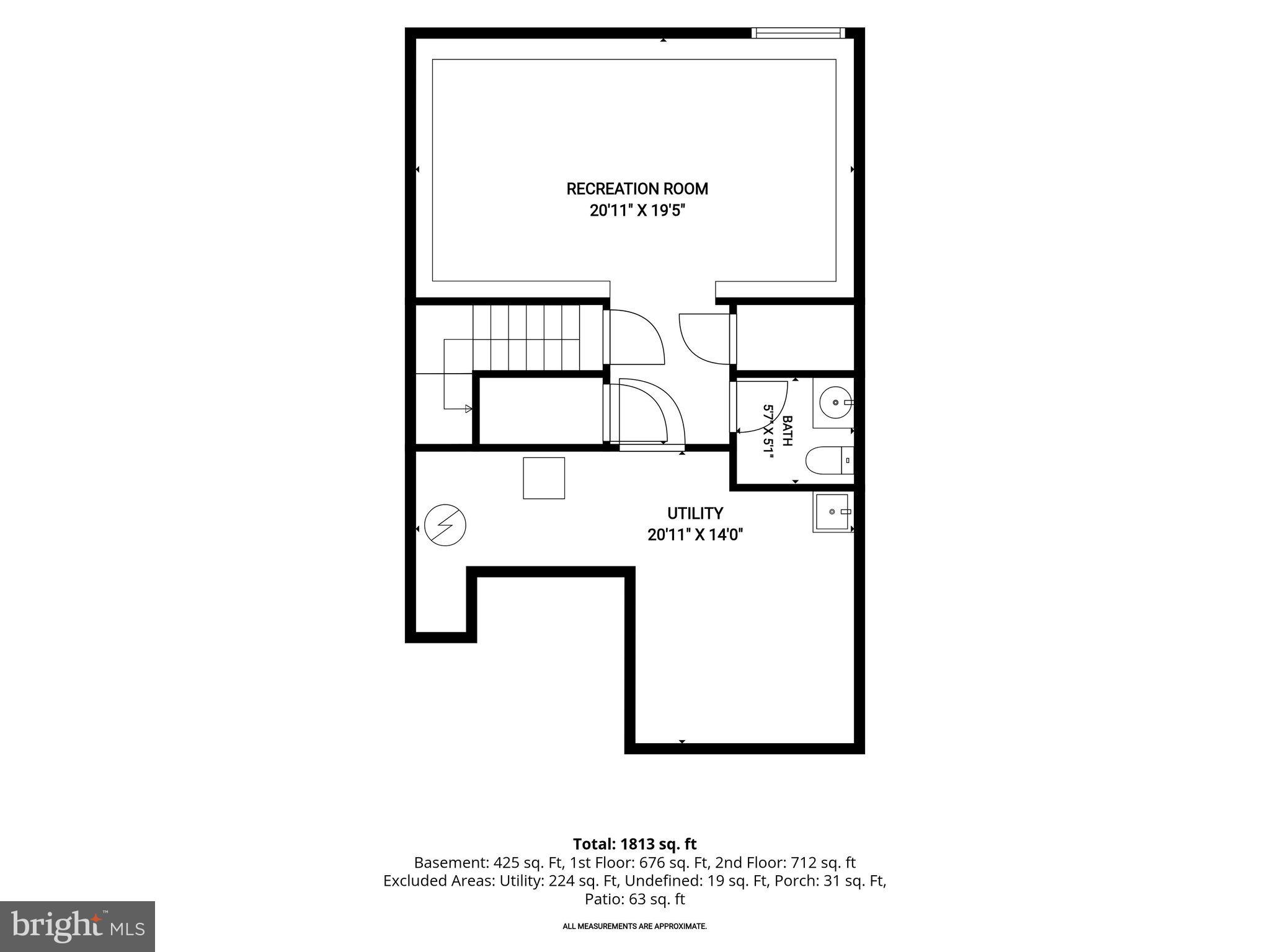 9770 Basket Ring Road Columbia, MD 21045 - Photo 42 of 43 Lower Level Floor Plan