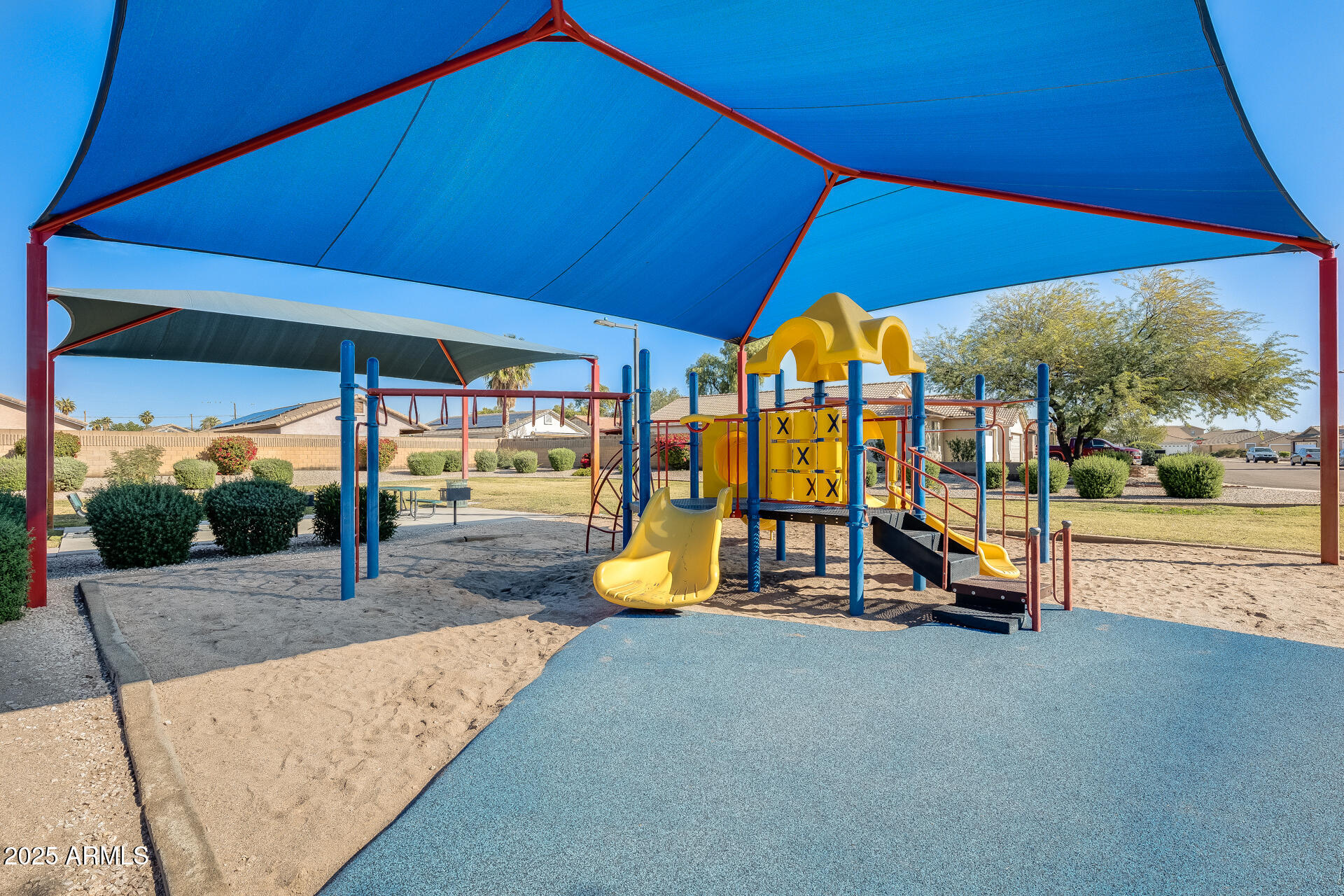 642 South Thunderbird Drive Apache Junction, AZ 85120 - Photo 47 of 53 a view of a swimming pool with a patio