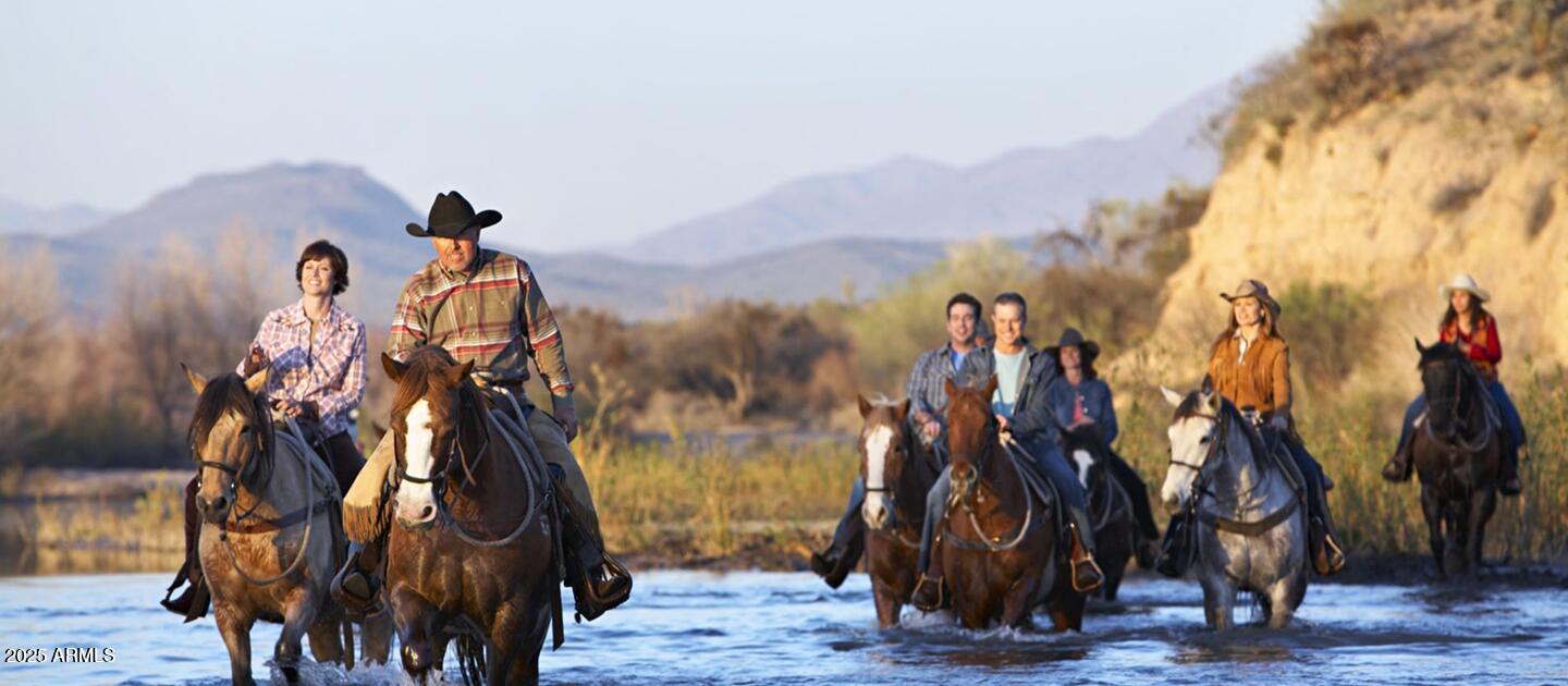 642 South Thunderbird Drive Apache Junction, AZ 85120 - Photo 49 of 53 a view of a house with a snow on the background