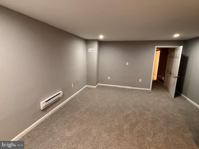 7912 Riggs Road Hyattsville, MD 20783 - Photo 29 of 40 Alternative Basement view & freshly painted walls