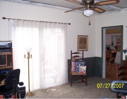 147 Community Center Road Harmony, PA 16037 - Photo 5 of 8 Dining Room. Sliding glass door off dining room to side deck.