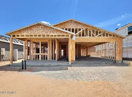 a front view of a building