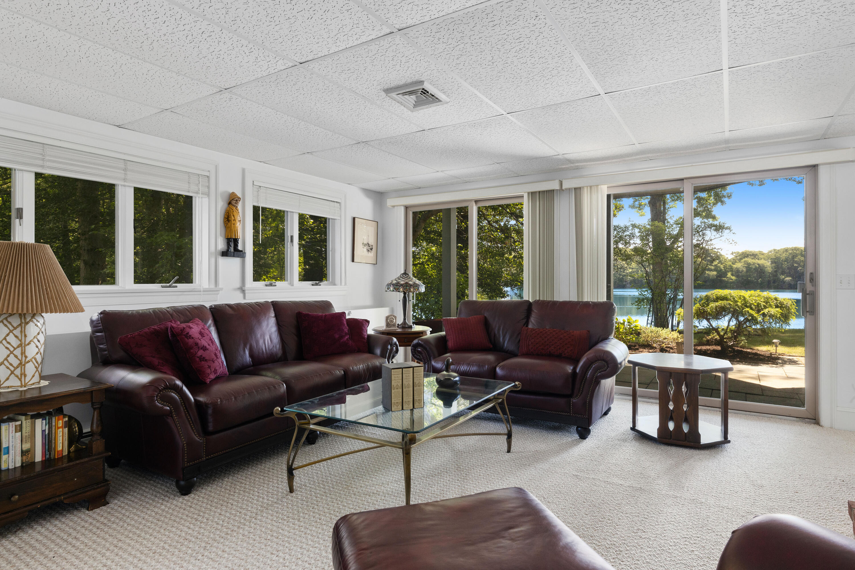 316 Wheeler Road Marstons Mills, MA 02648 - Photo 30 of 50 a living room with furniture and a large window