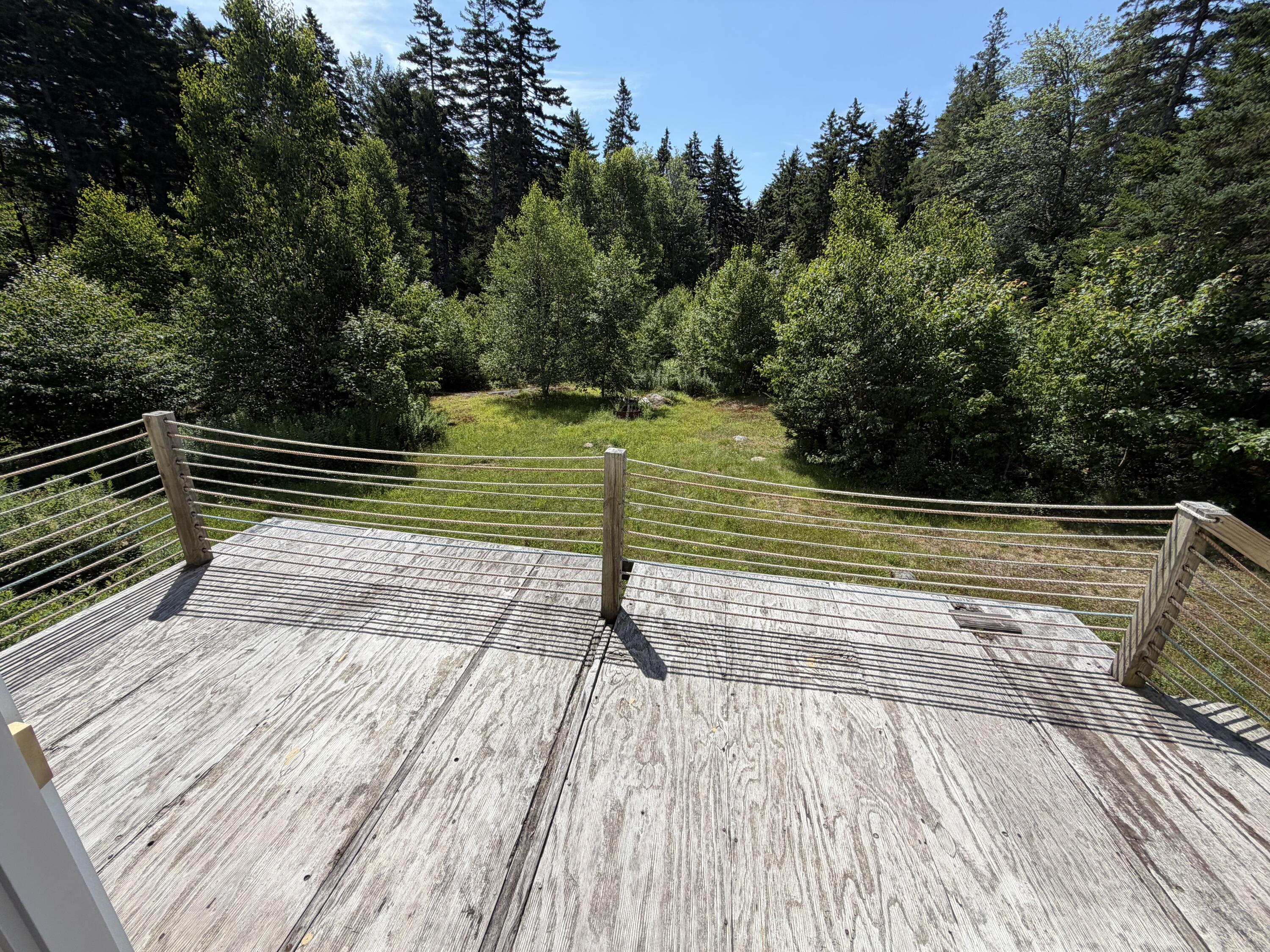 21 Lemoine Road Swans Island, ME 04685 - Photo 40 of 56 back deck view