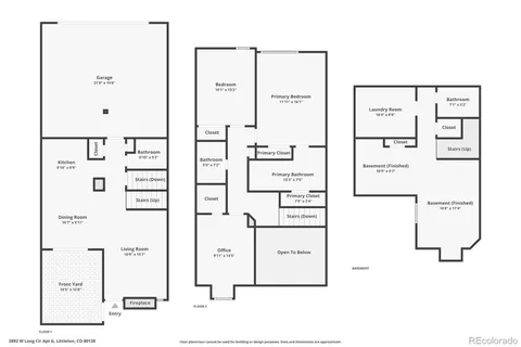$535,000 | 2892 West Long Circle, Unit G, Littleton, CO 80120