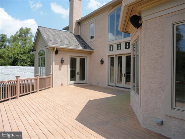 851 Cox Road Moorestown, NJ 08057 - Photo 3 of 9 a view of a house with a barbeque and wooden stairs