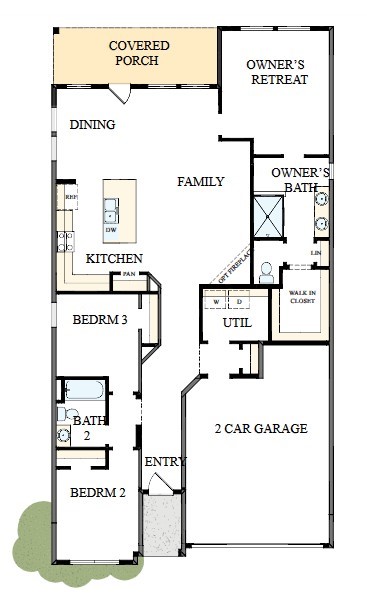 8927 Red Wolf Place Manvel, TX 77578 - Photo 10 of 10 The success of a floor plan is the way you can move through it…You’ll be amazed at how well this home lives…We call it traffic patterns.