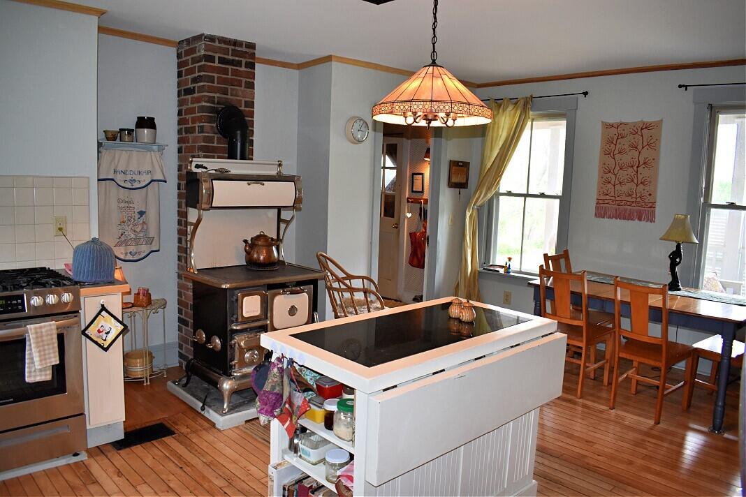 12 Burnham Hill Road Freedom, ME 04941 - Photo 13 of 37 Center island with expanding top