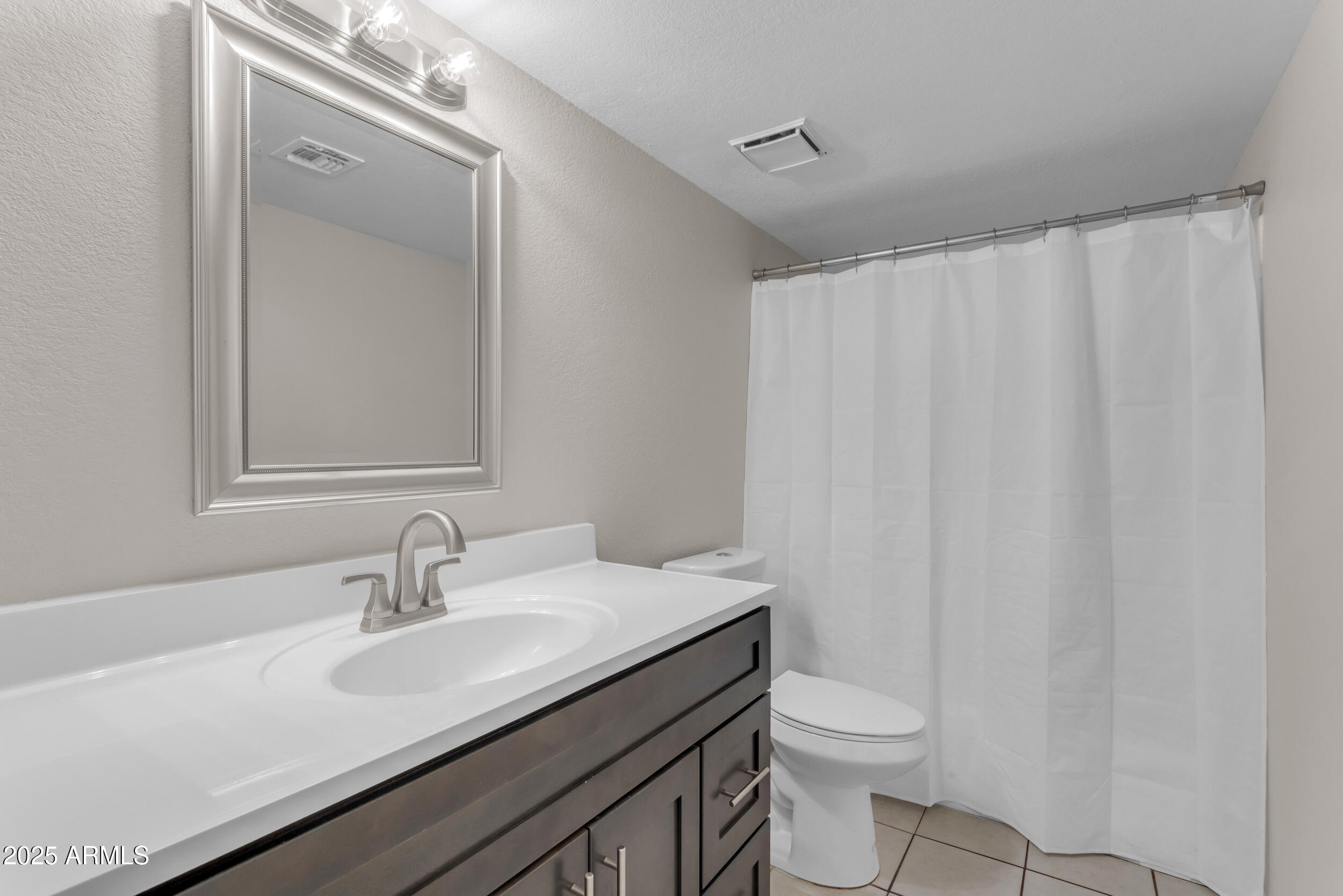 834 North Cherry, Unit 102 Mesa, AZ 85201 - Photo 19 of 24 a bathroom with a sink a toilet and a mirror