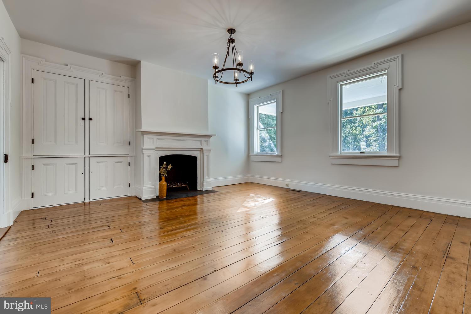 4001 Street Road Street, MD 21154 - Photo 15 of 42 Great room with wood-burning fireplace.