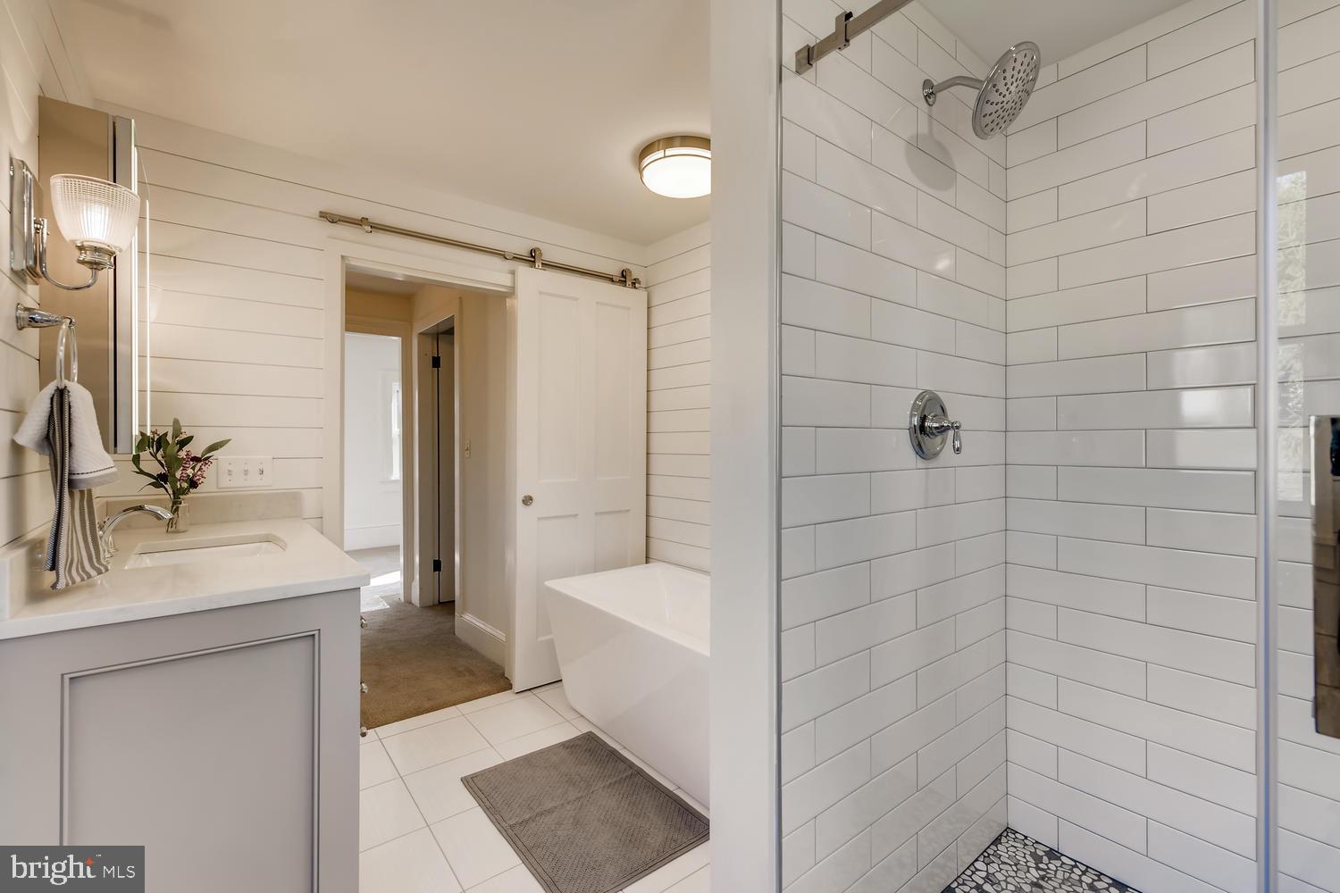 4001 Street Road Street, MD 21154 - Photo 29 of 42 Master bath with over-sized shower.