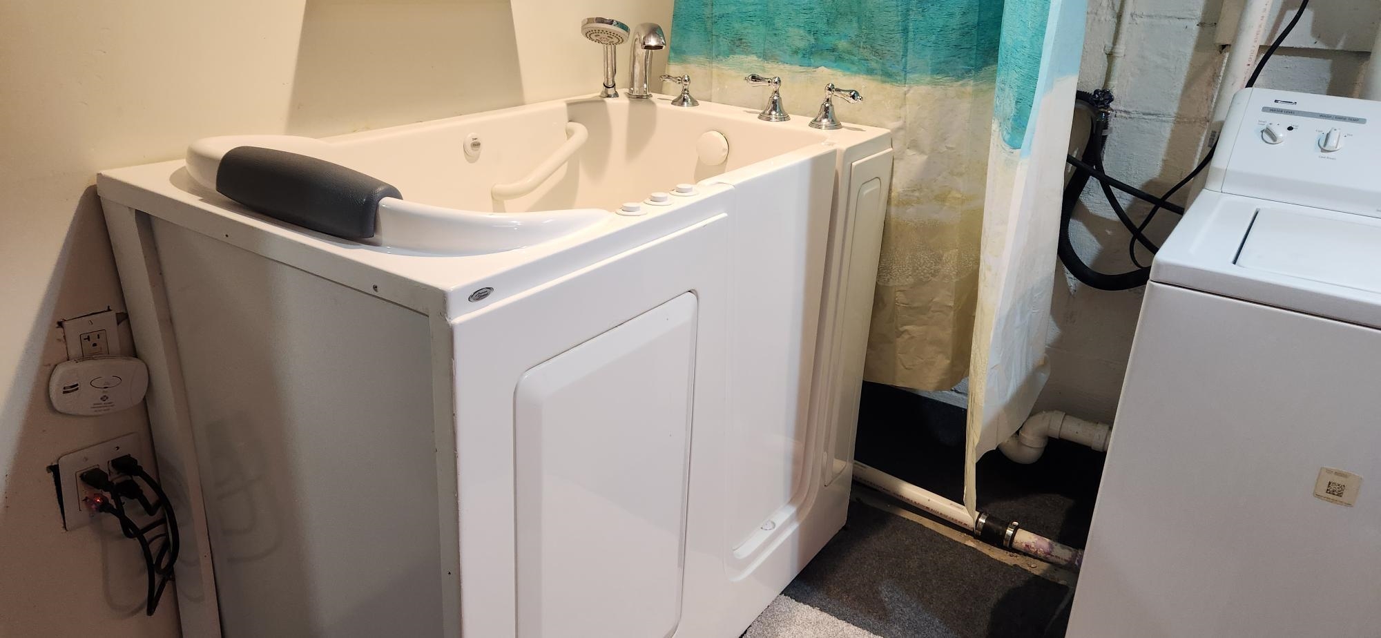 303 Old Greenville Road Staunton, VA 24401 - Photo 31 of 31 a bathroom with a sink a toilet and a mirror
