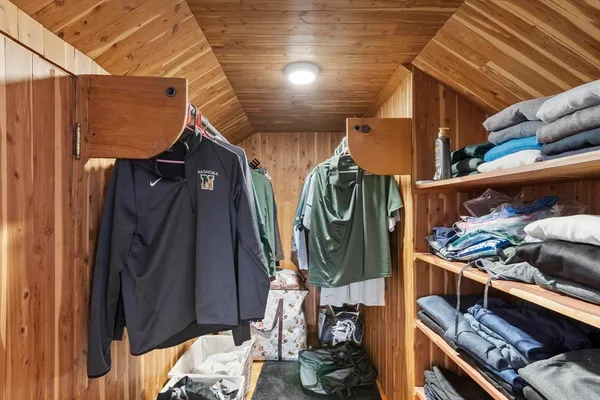 a view of storage and utility room