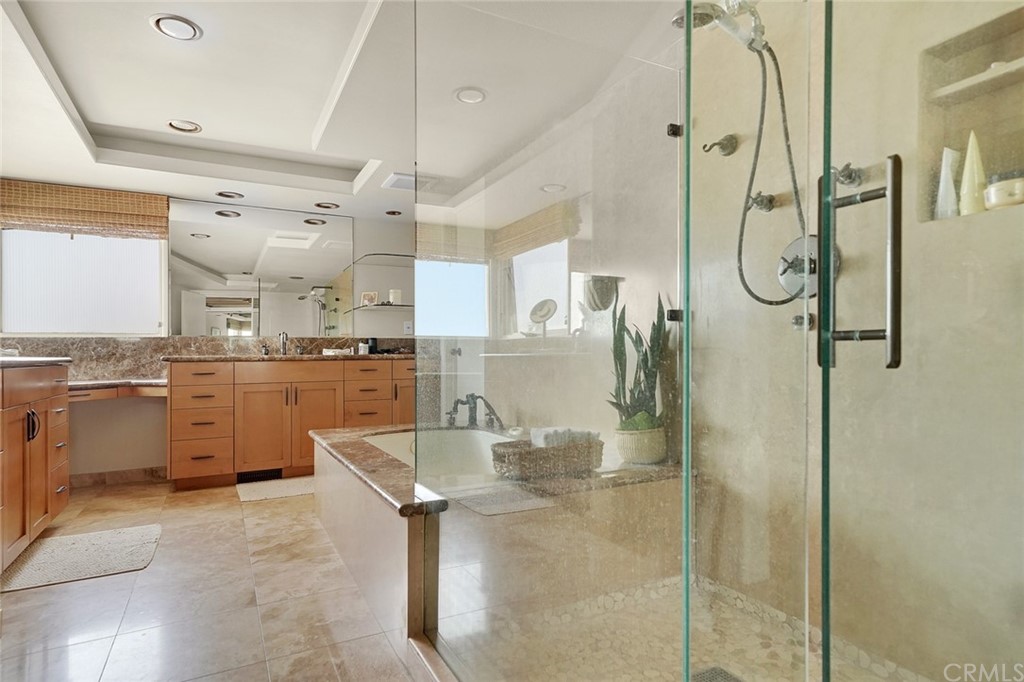 37 Emerald Bay Laguna Beach, CA 92651 - Photo 34 of 52 a kitchen with cabinets and a view of living room