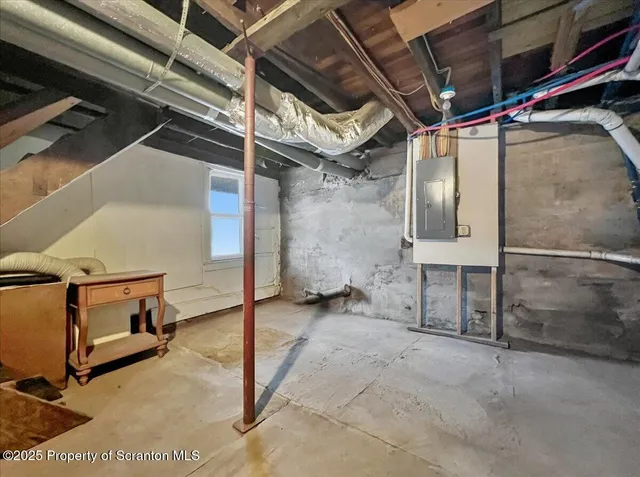 a view of under construction room and staircase