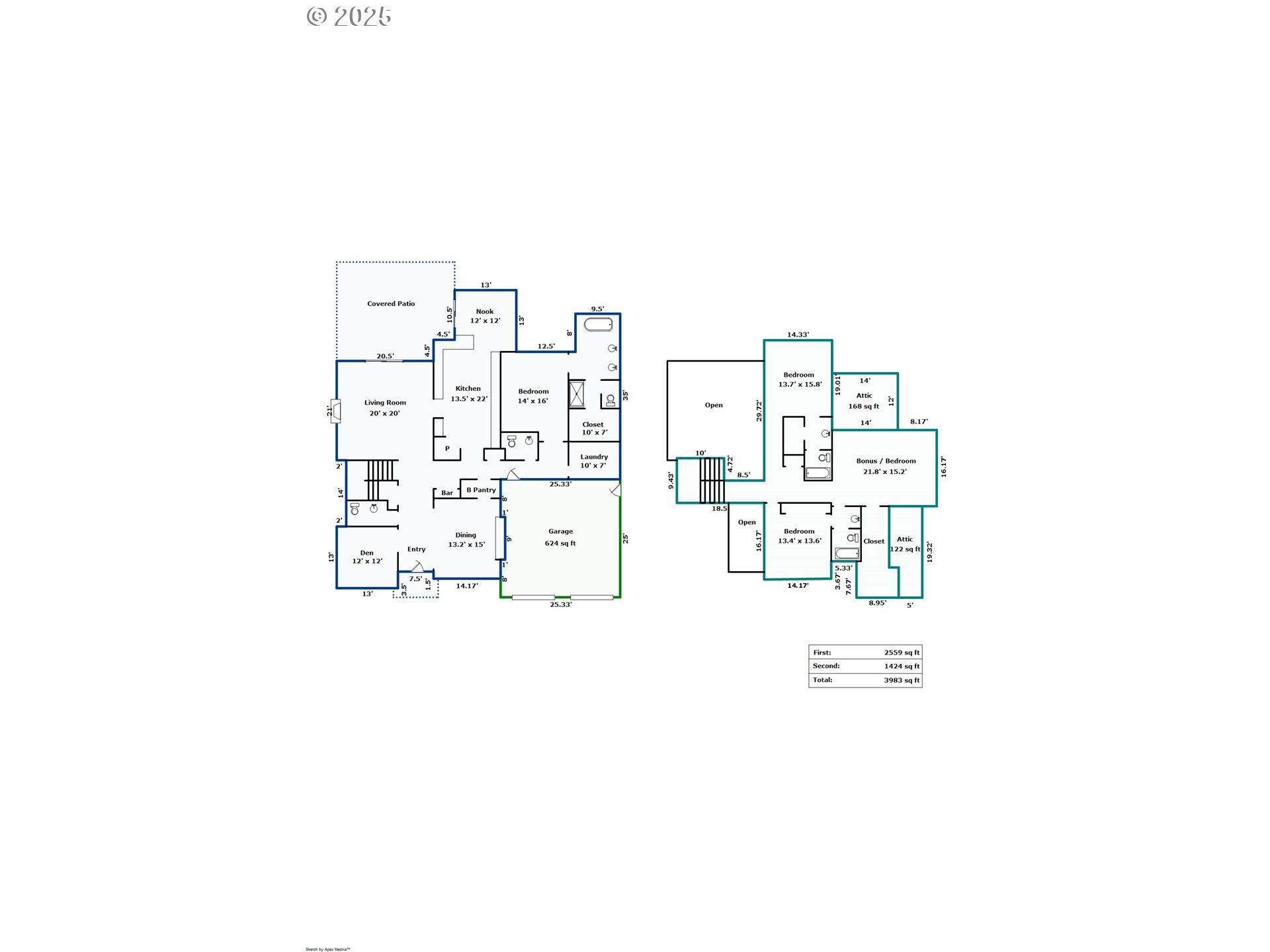 5436 Southwest Champion Place Portland, OR 97225 - Photo 37 of 37 a picture of a floor plan