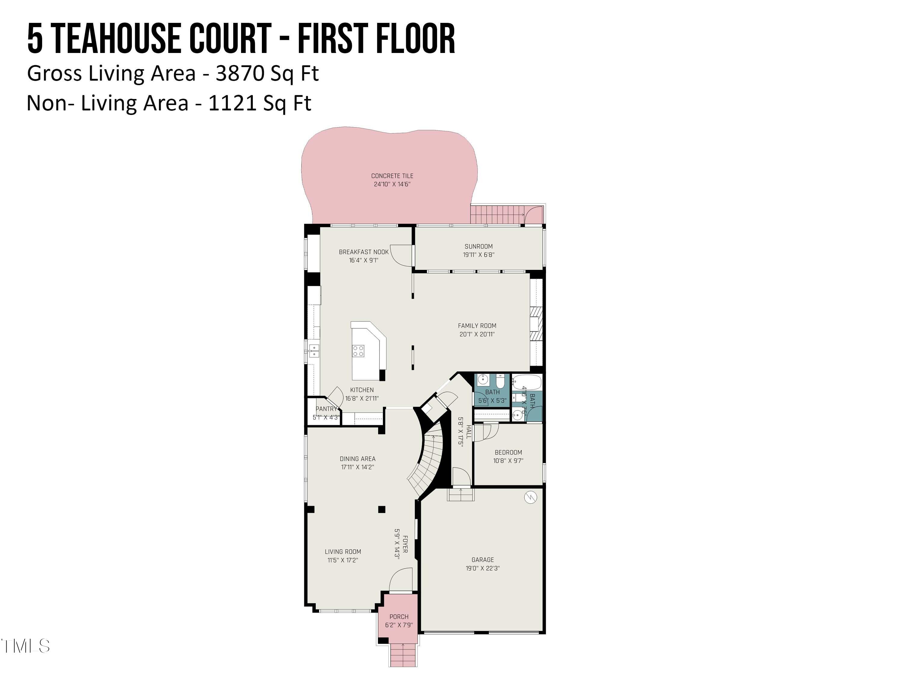 5 Teahouse Court Durham, NC 27707 - Photo 24 of 43 17 5_teahouse_court_-_first_floor_526