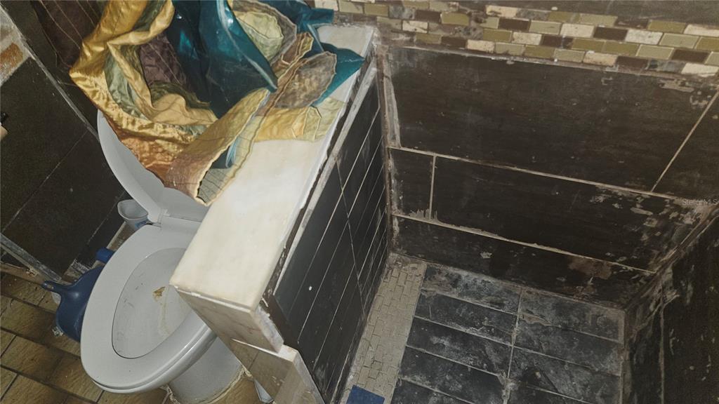 8428 Paxton Drive Port Richey, FL 34668 - Photo 52 of 100 a bathroom with a toilet and a shower