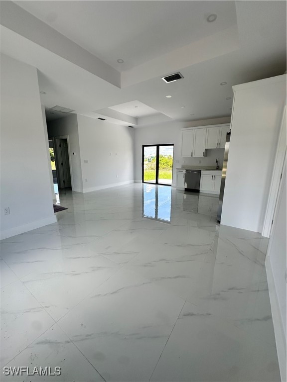 821 Bell Boulevard Lehigh Acres, FL 33974 - Photo 29 of 35 a view of an empty room and a bathroom