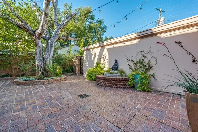 a view of a back yard of the house