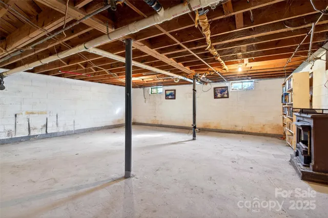 a view of empty room