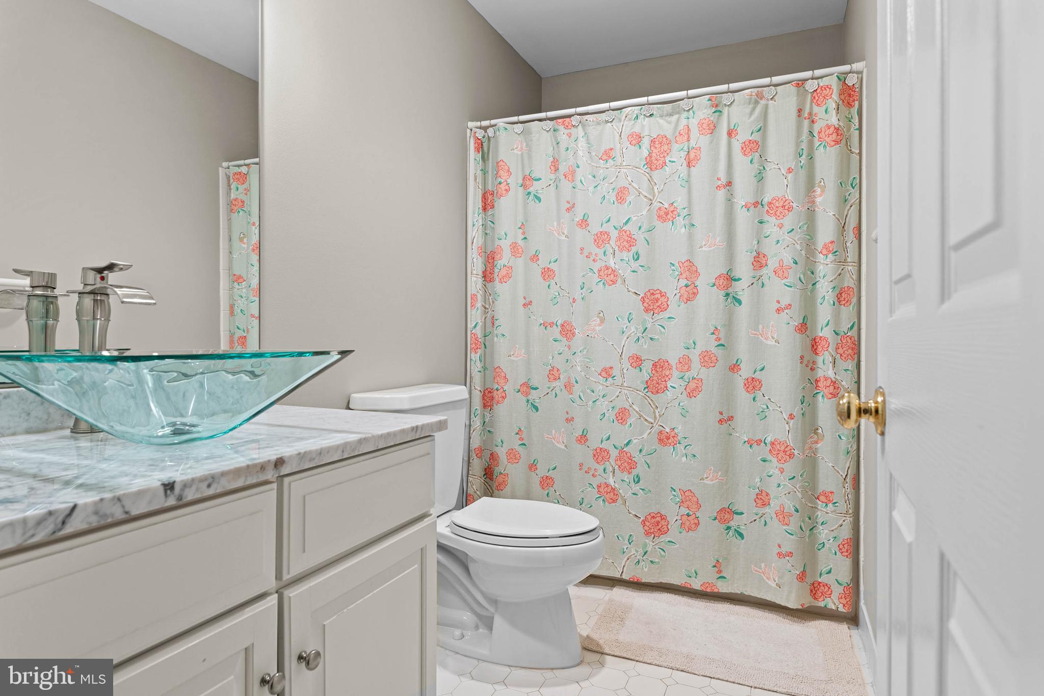 24 Greythorne Woods Circle Wayne, PA 19087 - Photo 18 of 29 a bathroom with a granite countertop sink toilet and shower