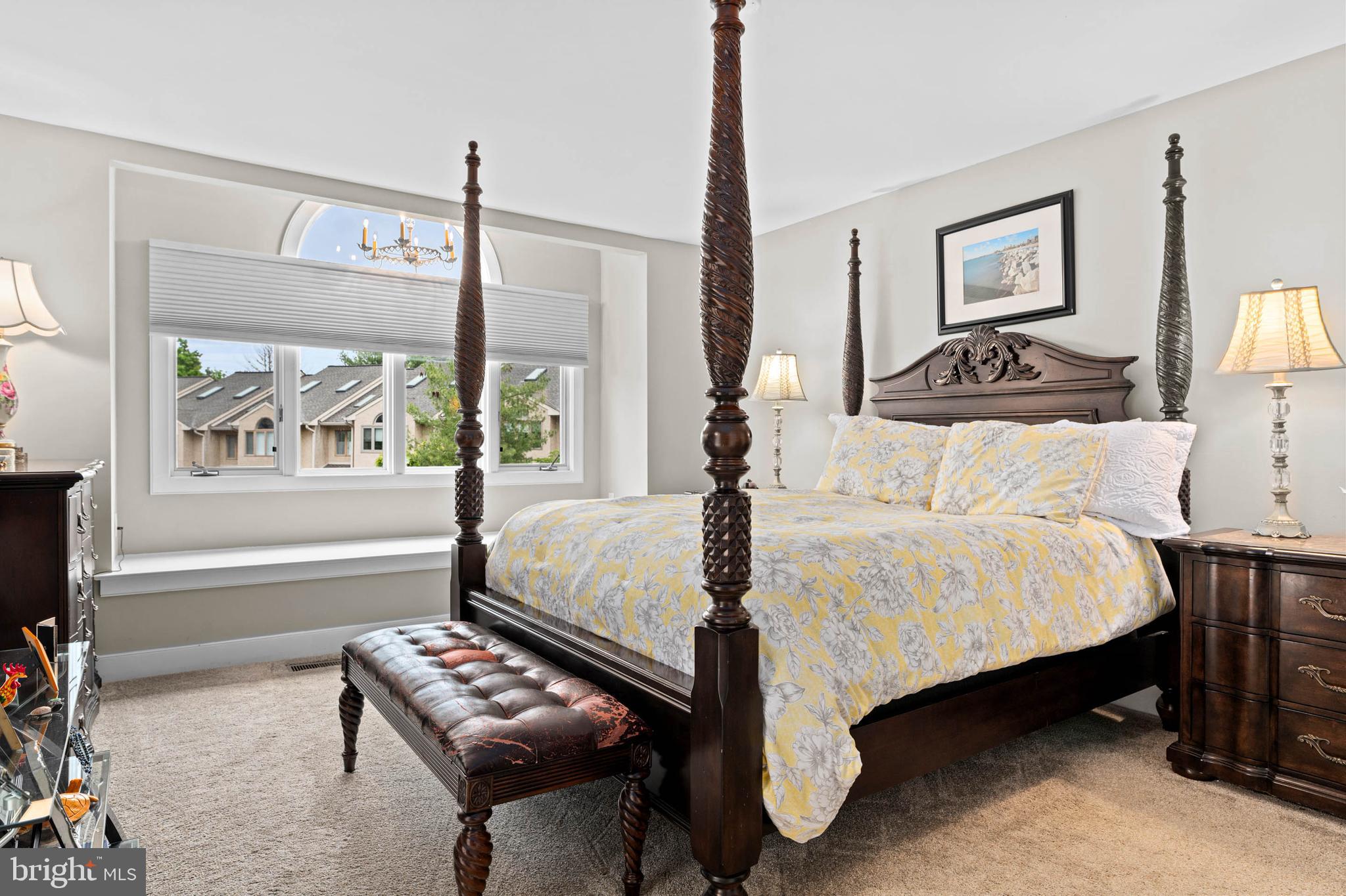 24 Greythorne Woods Circle Wayne, PA 19087 - Photo 19 of 29 a bedroom with a bed window and couch