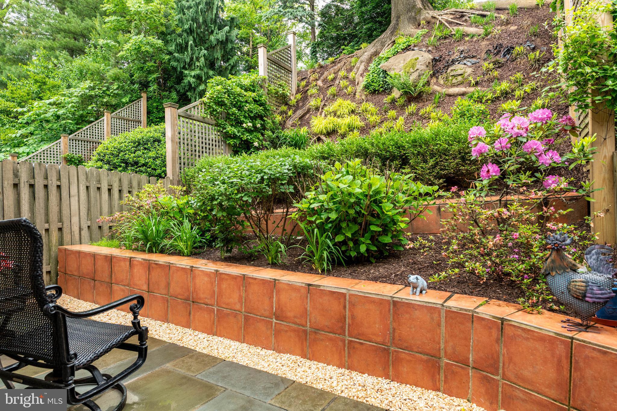 24 Greythorne Woods Circle Wayne, PA 19087 - Photo 27 of 29 a view of a backyard with wooden fence