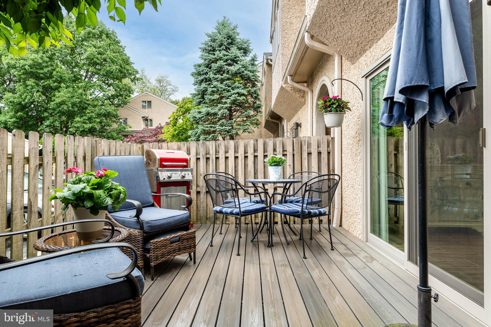 24 Greythorne Woods Circle Wayne, PA 19087 - Photo 4 of 29 a deck view with a seating space