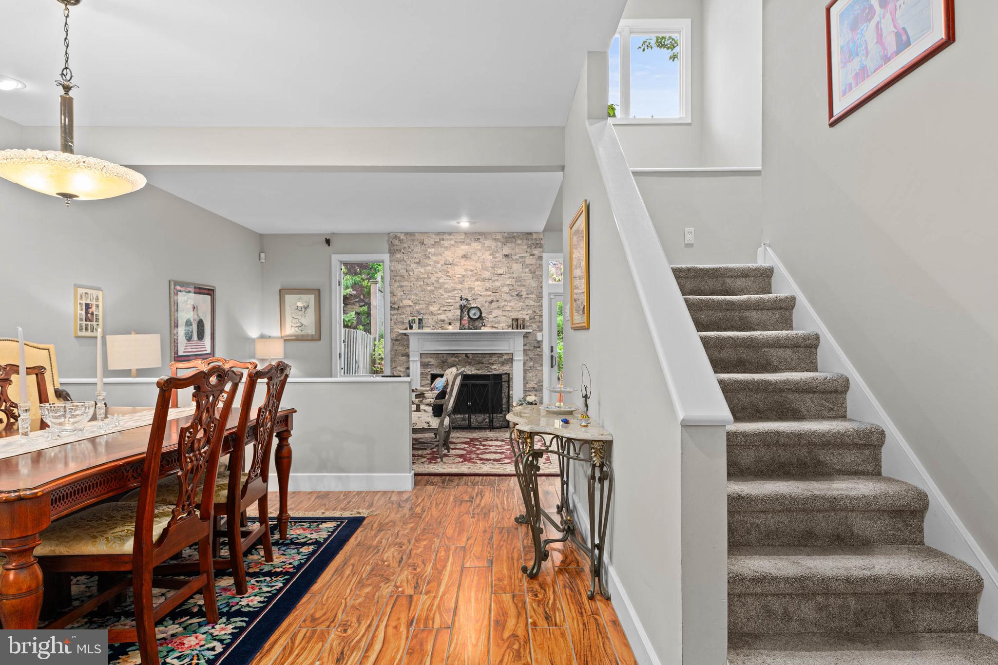 24 Greythorne Woods Circle Wayne, PA 19087 - Photo 10 of 29 a view of a livingroom with furniture and fireplace