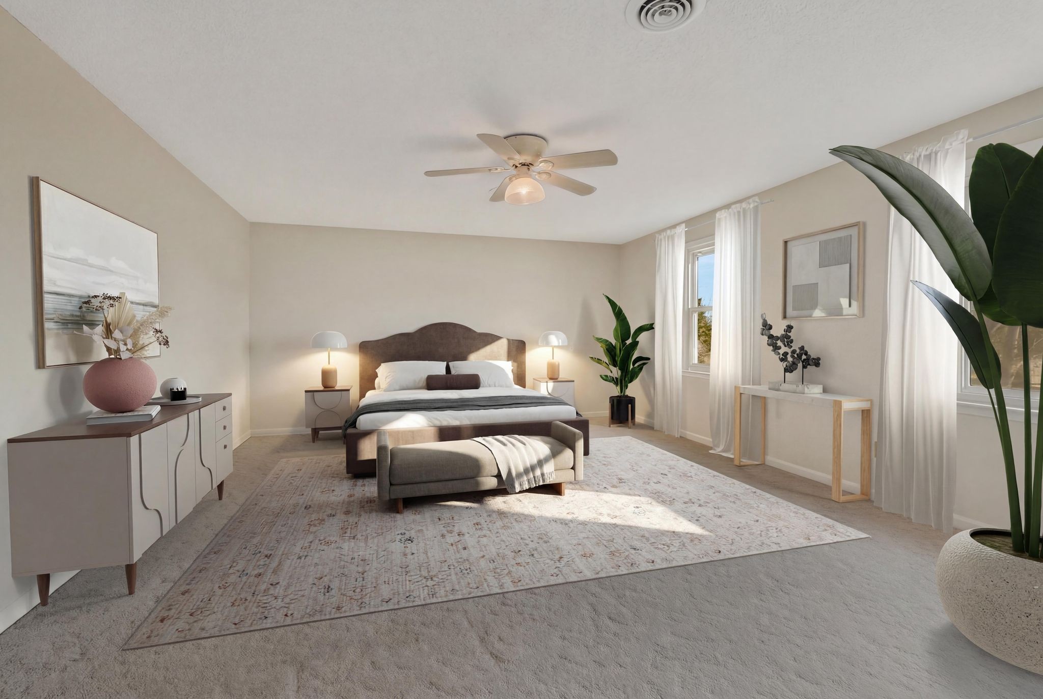 739 Salem Ridge Road Clarksville, TN 37040 - Photo 11 of 22 a bedroom with a bed and chandelier