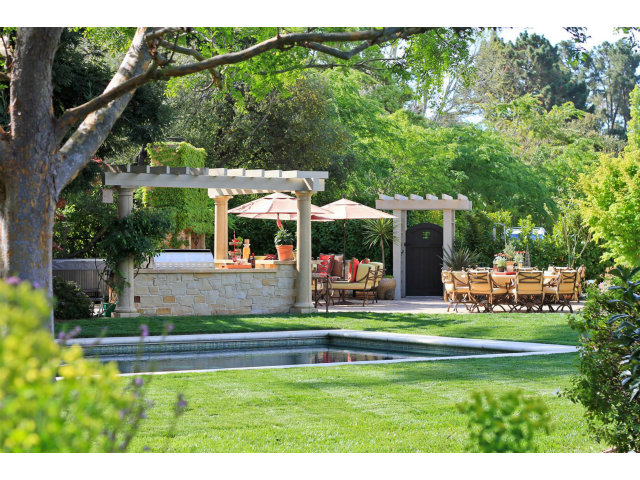 49 Lowery Drive Atherton, CA 94027 - Photo 20 of 25 a view of a house with a yard porch and sitting area