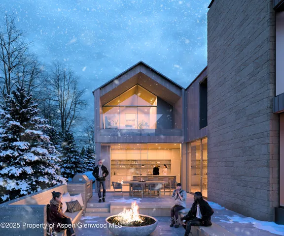 a view of a lobby with a patio