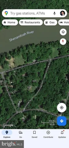 a view of a bunch of trees