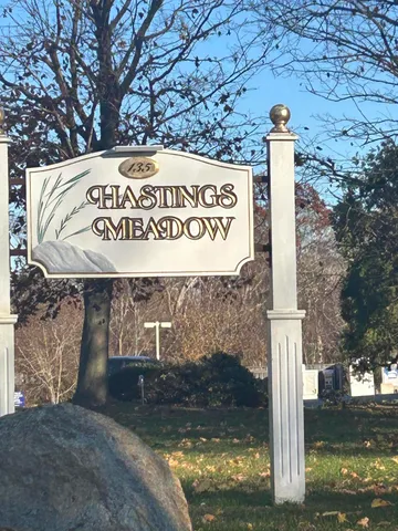 a sign on the side of a building