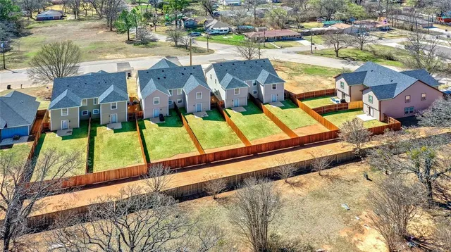 a view of an outdoor space with swimming pool