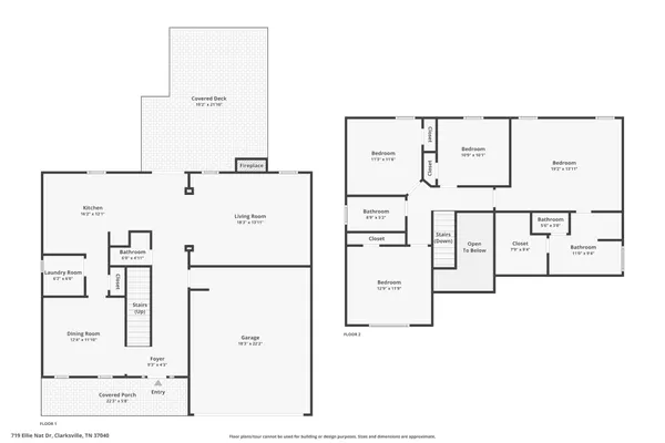 $2,100 | 719 Ellie Nat Drive, Clarksville, TN 37040