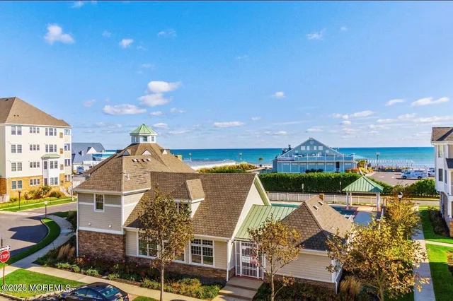 a front view of a building