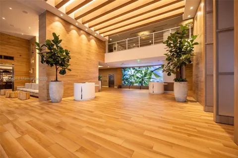 a view of a building with a outdoor space