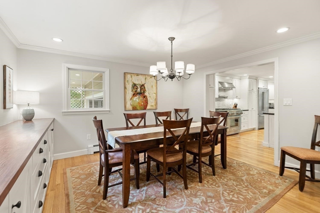105 Thornberry Road Winchester, MA 01890 - Photo 13 of 35 a view of a dining room with furniture