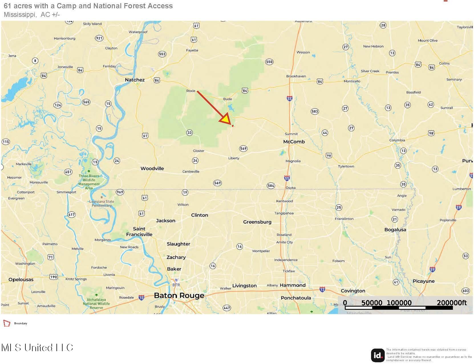 6573 Highway 567 Liberty, MS 39645 - Photo 48 of 50 Map 1