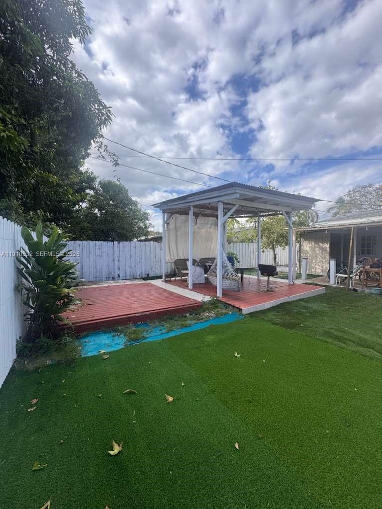 14800 Southwest 296th Street Homestead, FL 33033 - Photo 17 of 28 a view of outdoor space deck and yard