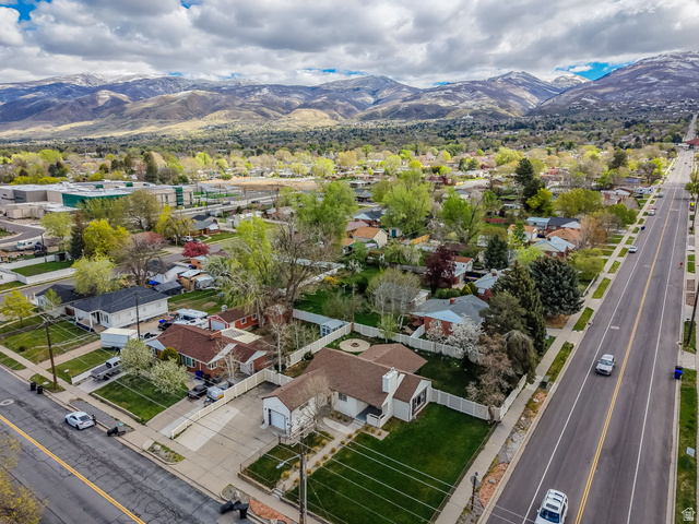 1795 South 200 West Bountiful, UT 84010 - Photo 35 of 37 Aerial perspective of suburban area featuring a mountain backdrop