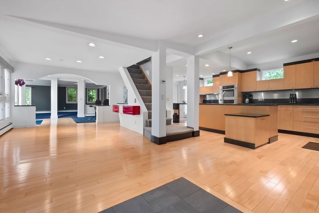 11 Bartlett Place Amesbury, MA 01913 - Photo 12 of 41 a view of kitchen with stainless steel appliances kitchen island lots of counter space
