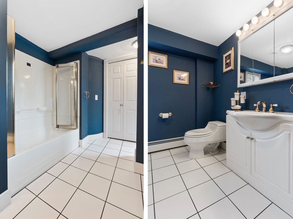 11 Bartlett Place Amesbury, MA 01913 - Photo 29 of 41 a bathroom with a sink toilet and shower